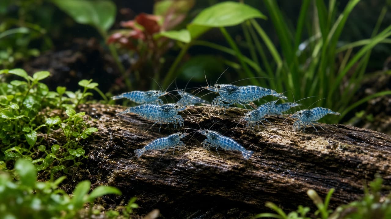 Reading shrimp behaviour