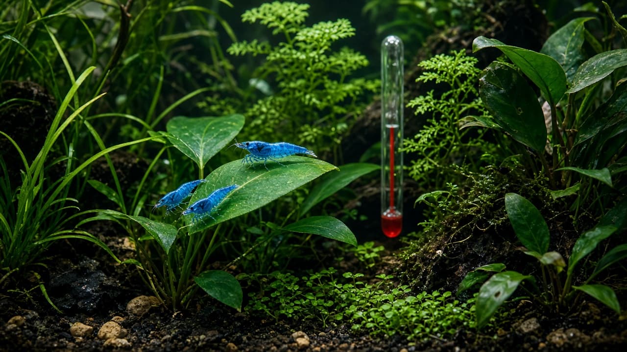 Temperature for shrimp